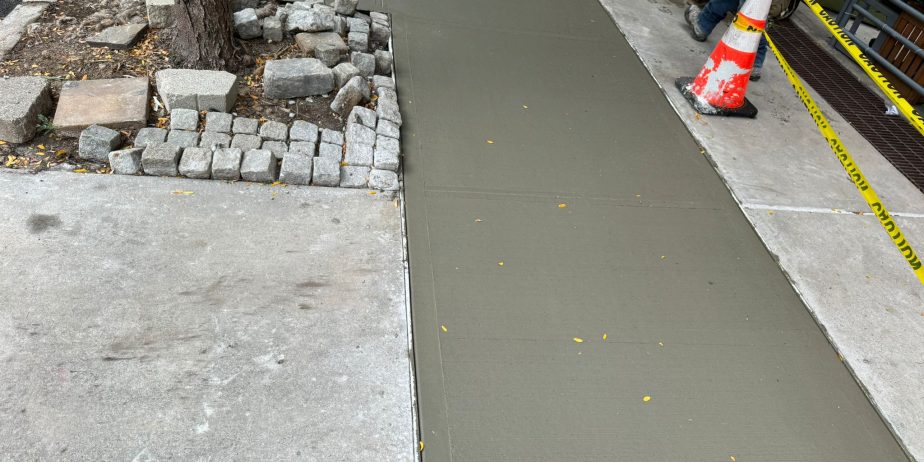 Professional Concrete Sidewalk Repair Contractors in NYC