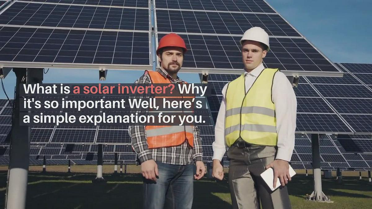 'Video thumbnail for Solar Inverter'