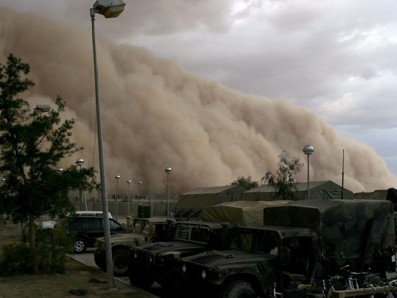 Soil erosion rehabiliation - Sandstorm