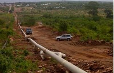 Installation of pipe support plinths above ground