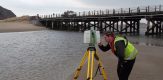 Laser scanner in action - Pont Briwet