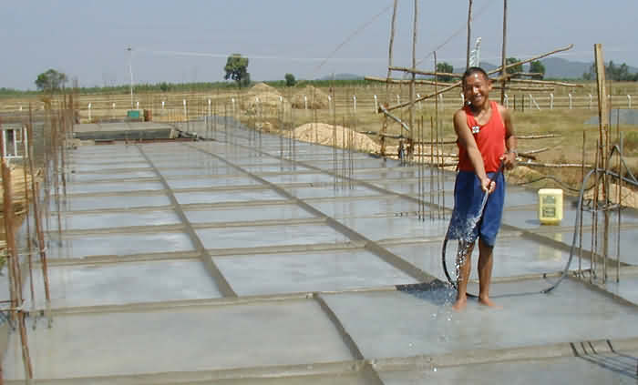 concrete curing