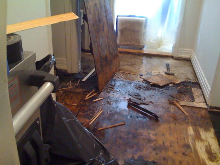 water damage