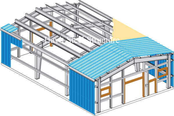 prefab steel warehouse