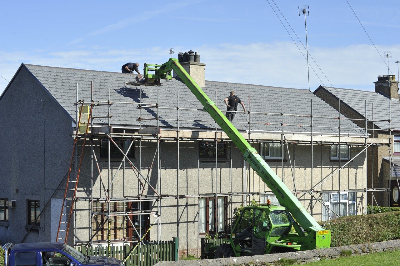 installing a roof