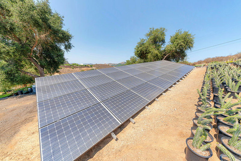 ground mounted solar panels