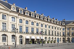 The Ritz Hotel in Paris