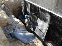 imperméabilisation et drainage des fondations