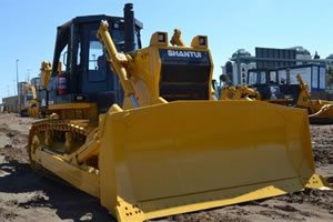 Der SD32W Bulldozer ist einer der größten der Reihe