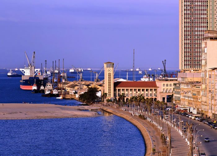 Luanda port, Angola