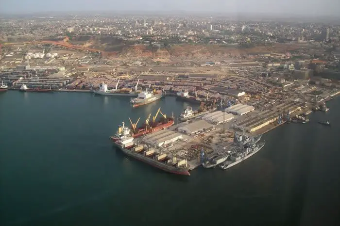 Luanda port