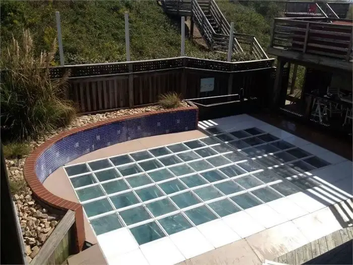 Over-the-pool flooring