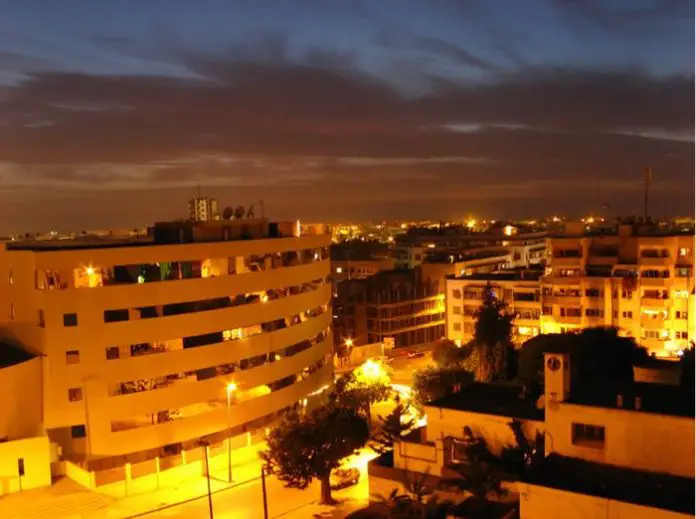 Rabat_skyline_dusk
