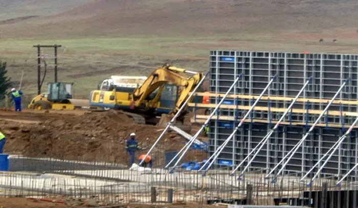 Der Metolong-Damm in Lesotho soll im September fertiggestellt werden
