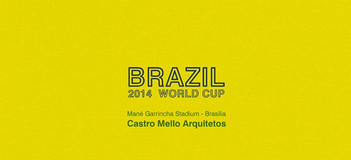 Illustrations des stades de la coupe du monde Andre chiote du Brésil
