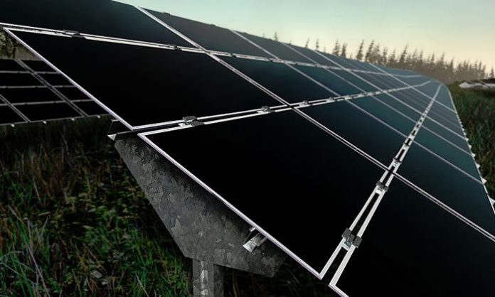 solar power farm