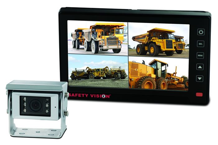 Safety Vision’s SV-LED70WP4 and SV-690H Collision Avoidance Camera system