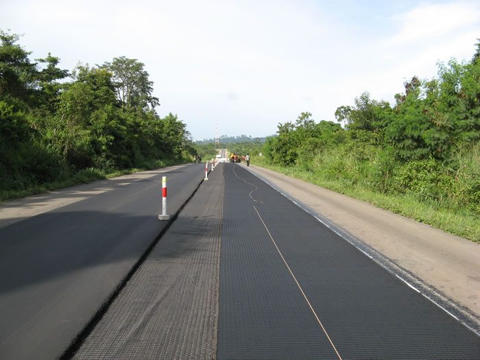 ghana de renforcement d'asphalte