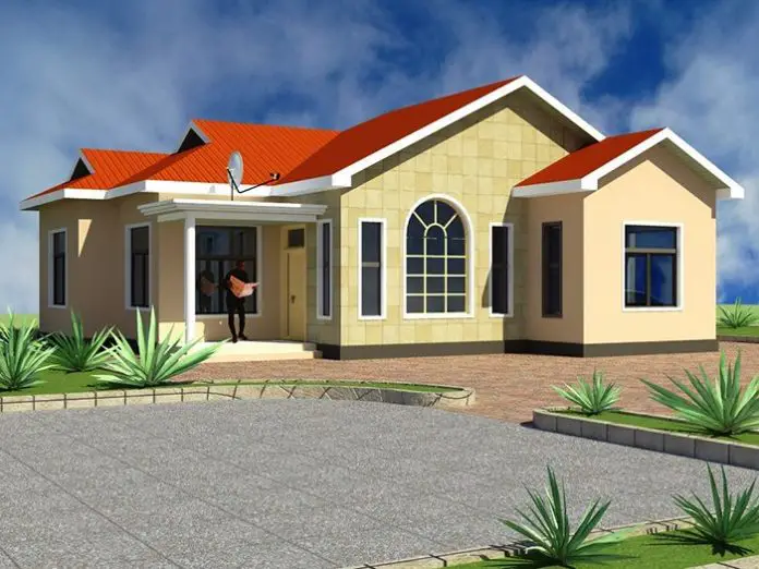 A-model-of-a-house-in-Tanzania