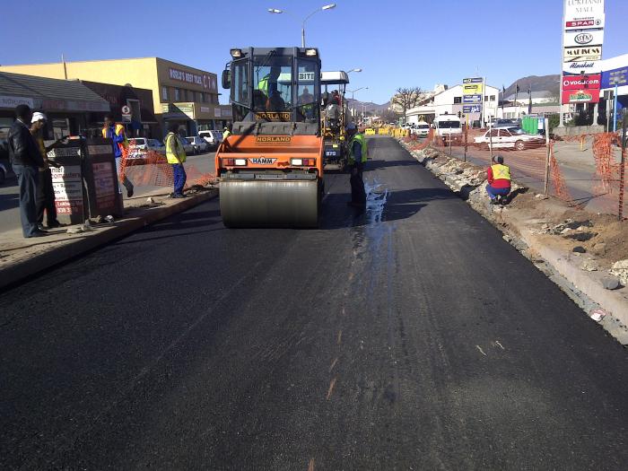 Route6 south africa road construction