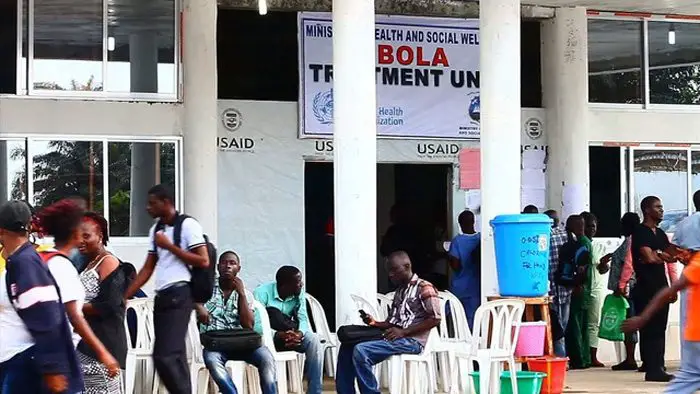 Ebola hospital
