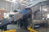Erema Machine - fibre feeding in