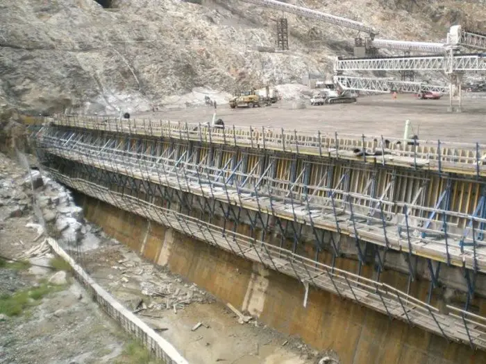 Grand barrage Renaissance éthiopien CONSTRUCTION