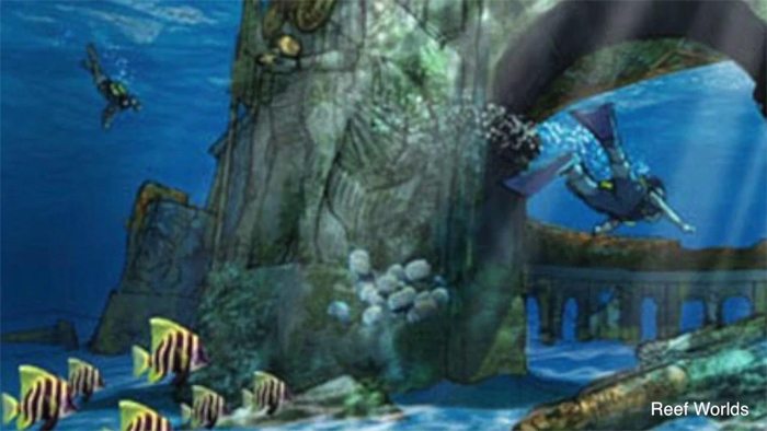 underwater theme park Dubai