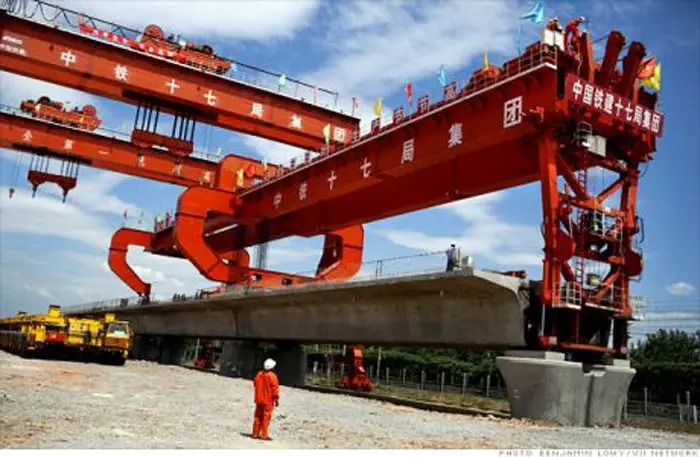 Railway construction Angola