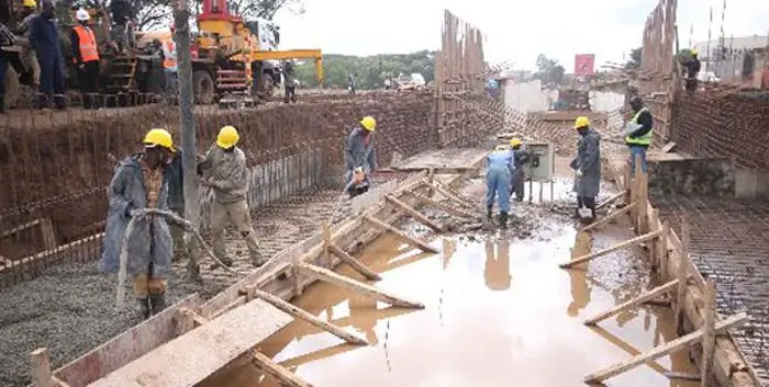 Road construction Nairobi
