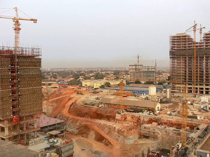 Construction en Angola