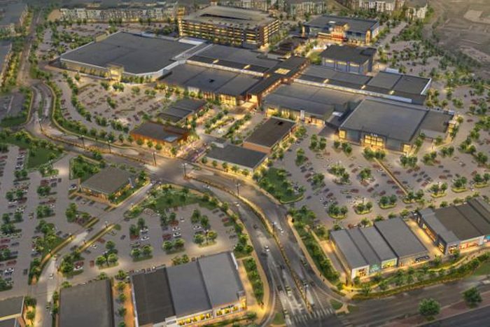 Renderings of Foot Hill Mall redevelopment