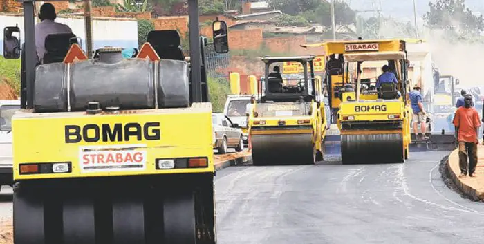 Road construction Rwanda