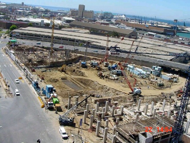 Franki, the CTICC and the foreshore: geotechnical work on CTICC ...