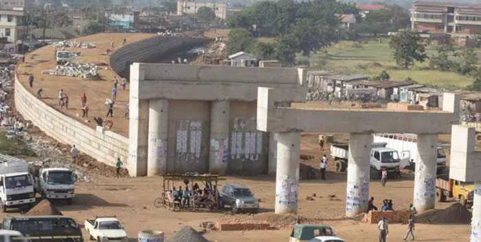 Kenya Superhiway road construction