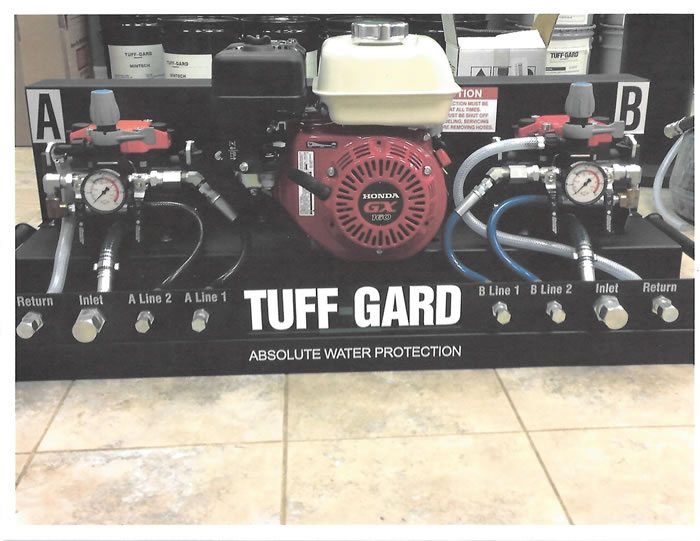 Tuff gard applicator