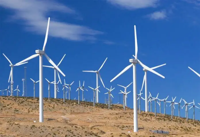 Wind power farm