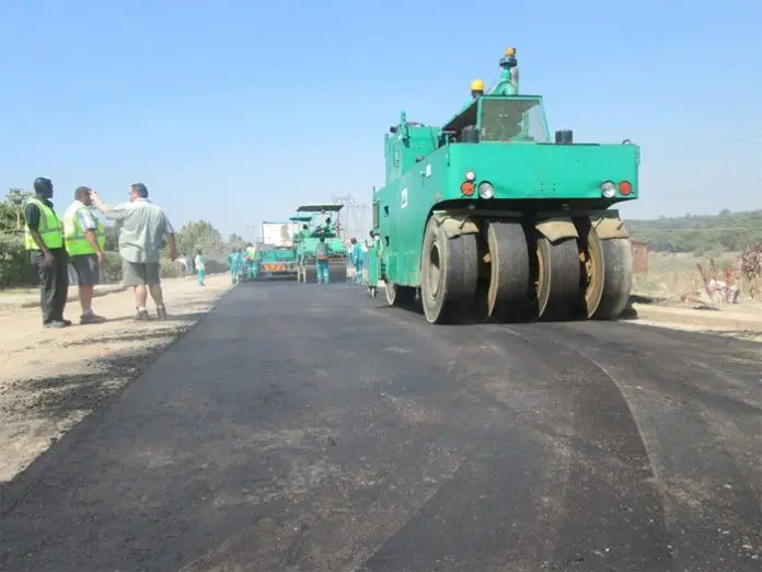 Zambia road construction