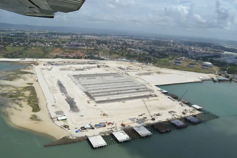 2nd Container Terminal im Aufbau