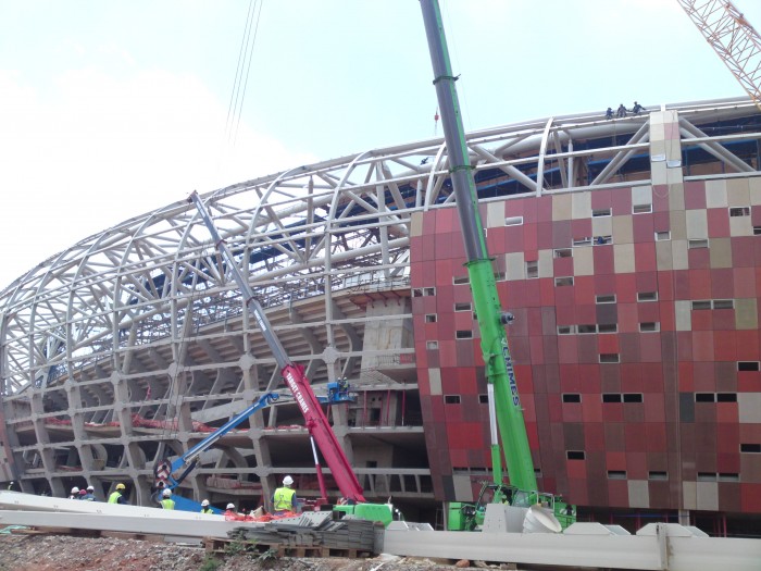 Der Bau eines hochmodernen Militärsportkomplexes in Ghana beginnt