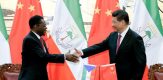 Equatorial Guinea President Teodor Obiang Nguema and the Chinese President Xi Jinping