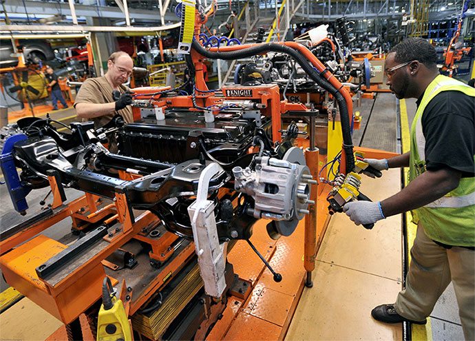 FordEV electric cars assembly factory