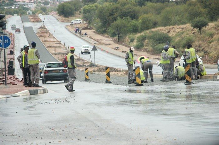 Namibia-road-contractor construction