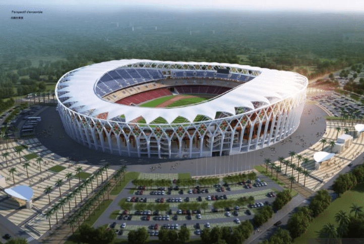 Proposed Olympic stadium of Ebimpe for Ivory Coast