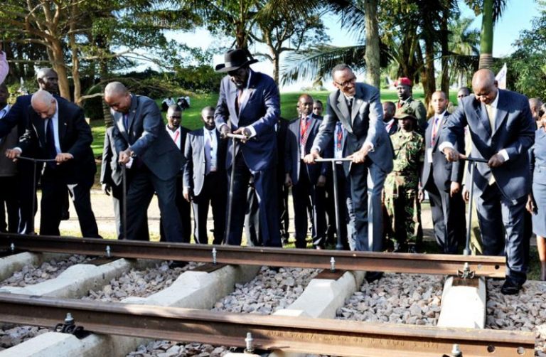 Standard Gauge Railway launch