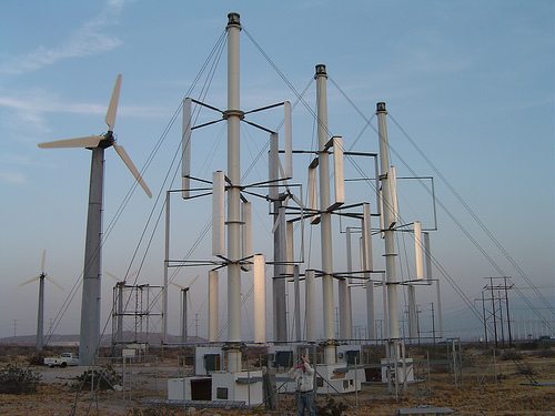 Vertikalachsen-Windkraftanlagen