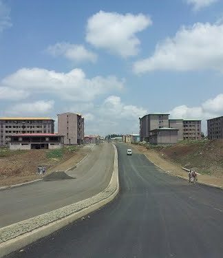 condominium road construction Ethiopia