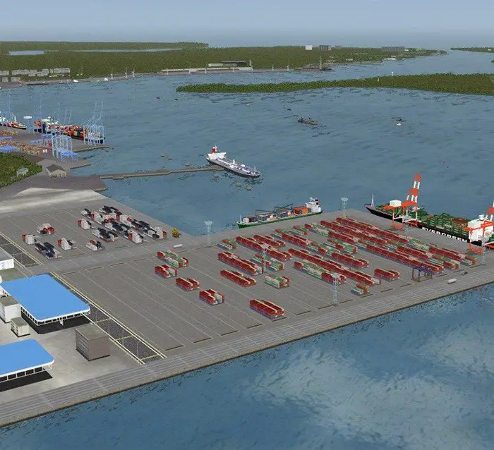 Second container terminal at the Mombasa Port is 85 per cent complete.