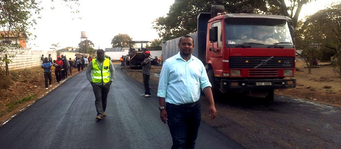 road construction Zambia