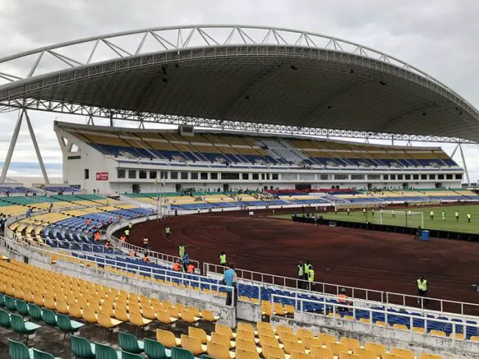 Cape Coast Stadium in Ghana